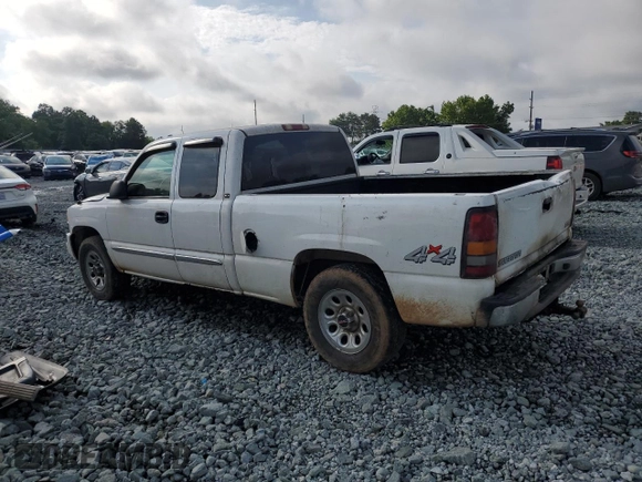 2005 GMC Sierra 1500 Work Truck z VIN 2GTEK19V051320466, wystawiony jako Copart lot #60534645 z przebiegiem 155 872 mil mil oraz Czysty tytuł • Clean title. Historia ofert i sprzedaży dostępna na DreamBid. Obrazek 2.