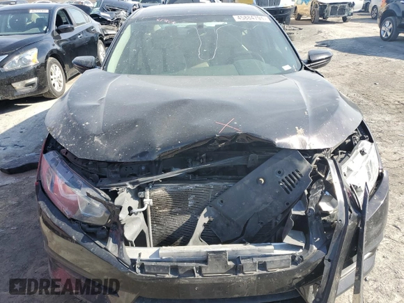 2018 Honda Civic Sedan LX with VIN 19XFC2F54JE002570, listed as a Copart auction lot 45884794 with 93,737 mi miles and Salvage Title. Bid and sale history available at carsss.com. Image 5.