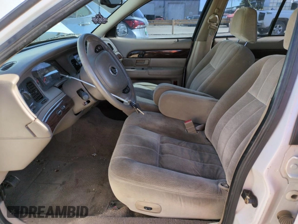 2003 Mercury Grand Marquis LS Premium с VIN 2MEFM75W93X701046, выставлен на аукционе Copart как лот 57321095 с пробегом 89 932 миль миль и Списание • Salvage title. История ставок и продаж доступна на DreamBid. Изображение 7.