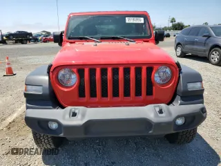 2022 Jeep Wrangler Unlimited Sport S z VIN 1C4HJXDG6NW240786, wystawiony jako Copart lot #59190995 z przebiegiem 46 172 mil mil oraz Szkoda całkowita • Salvage title. Historia ofert i sprzedaży dostępna na DreamBid. Obrazek 5.