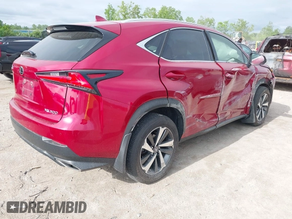 2020 Lexus NX 300 with VIN JTJGARDZ7L5013597, listed as a IAAI auction lot 42286012 with 31,208 mi miles and . Bid and sale history available at DreamBid. Image 4.