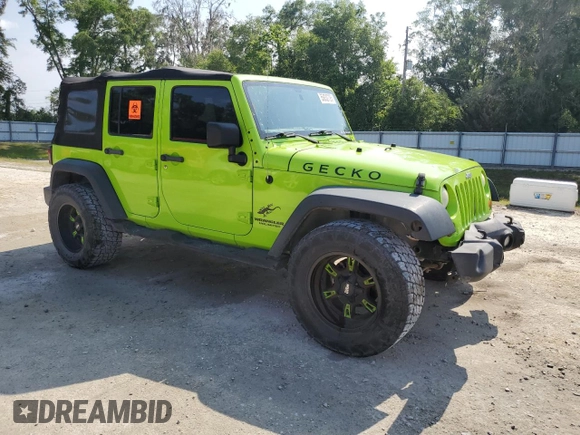 2013 Jeep Wrangler Unlimited Sport z VIN 1C4BJWDG2DL558484, wystawiony jako Copart lot #55832725 z przebiegiem 211 683 mil mil oraz Szkoda całkowita • Salvage title. Historia ofert i sprzedaży dostępna na DreamBid. Obrazek 4.
