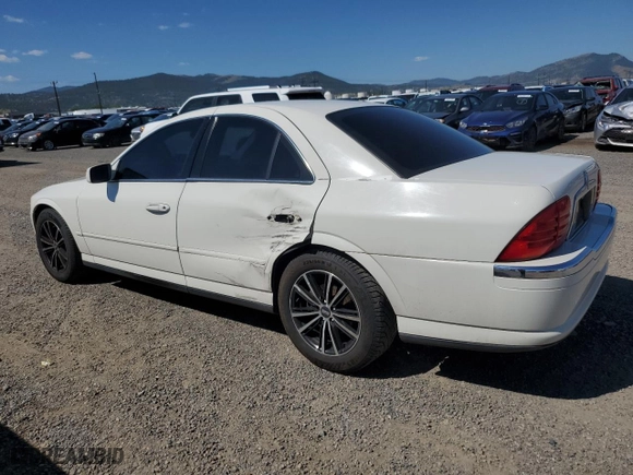 2002 Lincoln LS w/Base Pkg with VIN 1LNHM87A22Y710618, listed as a Copart auction lot 59135754 with 161,869 mi miles and Clean Title. Bid and sale history available at carsss.com. Image 2.