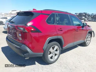 2021 Toyota RAV4 Hybrid LE with VIN 4T3B6RFV3MU047815, listed as a IAAI auction lot 41803677 with 98,992 mi miles. Bid and sale history available at carsss.com. Image 4.