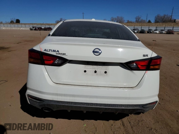 2019 Nissan Altima SR with VIN 1N4BL4CV3KC157849, listed as a Copart auction lot 47250495 with 111,094 mi miles and Salvage Title. Bid and sale history available at carsss.com. Image 6.