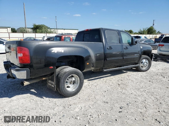 2013 Chevrolet Silverado 3500HD LTZ with VIN 1GC4K1C81DF212489, listed as a Copart auction lot 67302454 with 57,599 mi miles and Salvage Title. Bid and sale history available at carsss.com. Image 3.