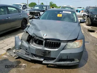2006 BMW 3 Series 325i with VIN WBAVB17526NK35306, listed as a Copart auction lot 65991894 with 0 mi miles and Salvage Title. Bid and sale history available at carsss.com. Image 10.