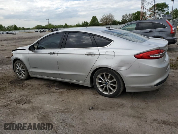 2017 Ford Fusion Hybrid SE with VIN 3FA6P0LU0HR319081, listed as a Copart auction lot 55345405 with 202,082 mi miles and Non repairable. Bid and sale history available at DreamBid. Image 2.