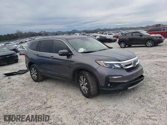 2020 Honda Pilot EX-L with VIN 5FNYF5H5XLB026092, listed as a Copart auction lot 48513935 with 69,540 mi miles and Salvage title. Bid and sale history available at DreamBid. Image 12.