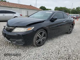 2016 Honda Accord Touring with VIN 1HGCT2B07GA005988, listed as a Copart auction lot 60739935 with 144,337 mi miles and Clean title. Bid and sale history available at DreamBid. Image 1.