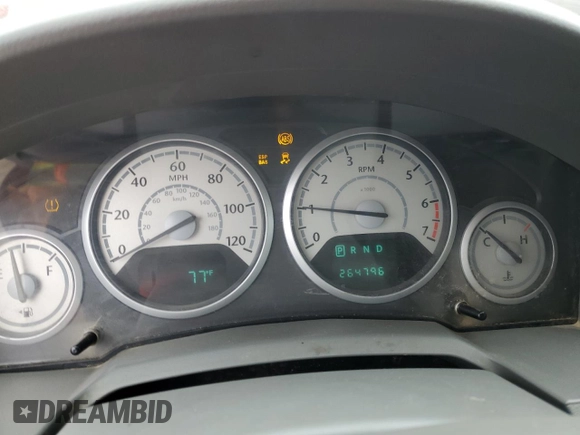 2009 Chrysler Town & Country Touring with VIN 2A8HR54199R678640, listed as a Copart auction lot 58213814 with 264,796 mi miles and Non Repairable. Bid and sale history available at DreamBid. Image 9.