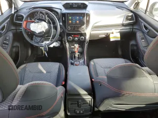 2023 Subaru Forester Sport with VIN JF2SKAJC3PH504833, listed as a Copart auction lot 45105165 with 23,445 mi miles and Salvage Title. Bid and sale history available at carsss.com. Image 8.