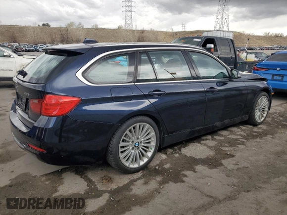 2014 BMW 3 Series 328i xDrive with VIN WBA3G7C51EKN36005, listed as a Copart auction lot 51489485 with 96,688 mi miles and Salvage Title. Bid and sale history available at carsss.com. Image 3.