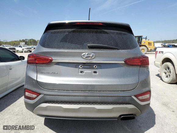 2019 Hyundai Santa Fe SE with VIN 5NMS23AD3KH085358, listed as a Copart auction lot 49847385 with 163,247 mi miles and Clean Title. Bid and sale history available at carsss.com. Image 6.