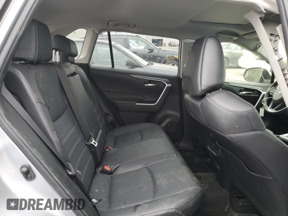 2023 Toyota RAV4 Hybrid XLE Premium with VIN JTMB6RFV4PD115993, listed as a Copart auction lot 53517605 with 19,568 mi miles and Salvage Title. Bid and sale history available at carsss.com. Image 10.
