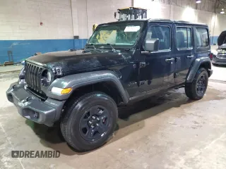 2022 Jeep Wrangler Unlimited Sport with VIN 1C4HJXDN6NW235859, listed as a Copart auction lot 86689334 with 11,354 mi miles and Clean Title. Bid and sale history available at DreamBid. Image 1.
