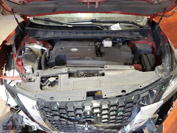 2019 Nissan Murano SV with VIN 5N1AZ2MJXKN116901, listed as a Copart auction lot 47954835 with 88,180 mi miles and Salvage Title. Bid and sale history available at carsss.com. Image 12.