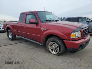 2009 Ford Ranger XLT with VIN 1FTYR44E89PA04193, listed as a Copart auction lot 43922605 with 75,675 mi miles and Salvage Title. Bid and sale history available at carsss.com. Image 4.
