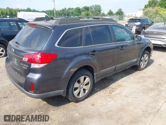 2011 Subaru Outback Limited Power Moon with VIN 4S4BRDKC6B2331570, listed as a IAAI auction lot 42671722 with 186,082 mi miles and . Bid and sale history available at DreamBid. Image 4.