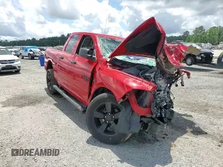 2019 Ram 1500 Express with VIN 1C6RR6FT4KS730770, listed as a Copart auction lot 56826355 with Not provided miles and Salvage title. Bid and sale history available at DreamBid. Image 14.