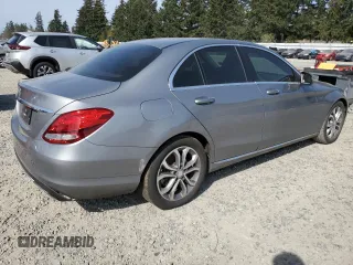 2016 Mercedes-Benz C 300 with VIN 55SWF4JB0GU163094, listed as a Copart auction lot 54800105 with 137,535 mi miles and Clean Title. Bid and sale history available at carsss.com. Image 3.
