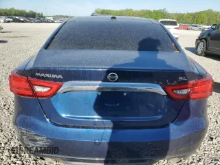 2017 Nissan Maxima SV with VIN 1N4AA6AP4HC446667, listed as a Copart auction lot 52971875 with Not Provided miles and Salvage Title. Bid and sale history available at carsss.com. Image 6.