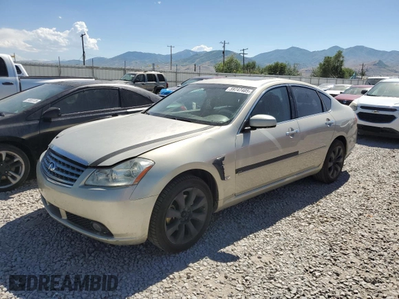2007 Infiniti M x с VIN JNKAY01F37M462957, выставлен на аукционе Copart как лот 59747405 с пробегом Не указан миль и Списание • Salvage title. История ставок и продаж доступна на DreamBid. Изображение 1.