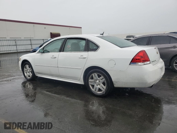 2014 Chevrolet Impala LT with VIN 2G1WB5E37E1149756, listed as a Copart auction lot 80381414 with 198,320 mi miles and Salvage Title. Bid and sale history available at DreamBid. Image 2.