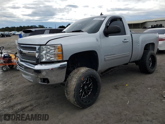 2012 Chevrolet Silverado 1500 LT with VIN 1GCNKSE08CZ133464, listed as a Copart auction lot 73629424 with 98,827 mi miles and Salvage Title. Bid and sale history available at DreamBid. Image 1.