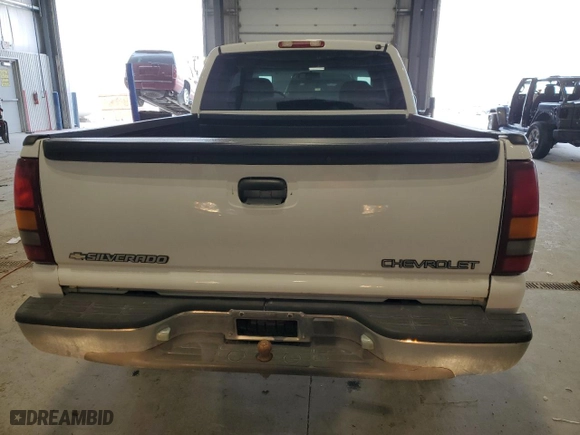 2001 Chevrolet Silverado 1500 LS with VIN 1GCEK19T21E163000, listed as a Copart auction lot 51509455 with 182,528 mi miles and Salvage Title. Bid and sale history available at carsss.com. Image 6.