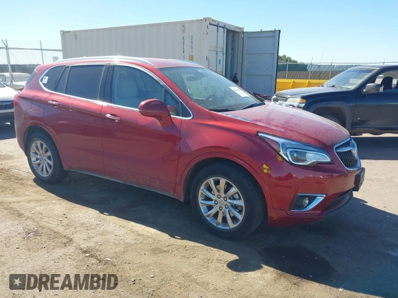 2020 Buick Envision Essence with VIN LRBFX2SA7LD018238, listed as a IAAI auction lot 40449684 with 14,253 mi miles and . Bid and sale history available at DreamBid. Image 1.