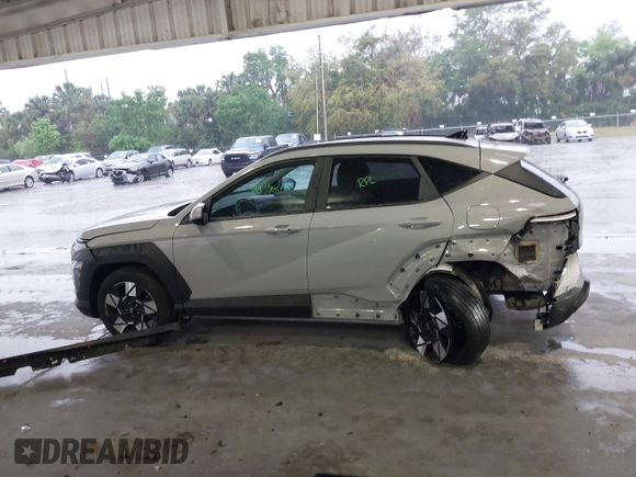 2024 Hyundai Kona SEL with VIN KM8HB3AB1RU118025, listed as a IAAI auction lot 41747434 with 8,954 mi miles. Bid and sale history available at carsss.com. Image 14.