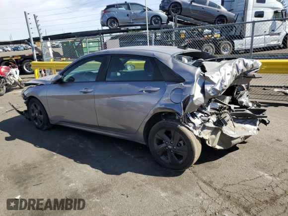 2023 Hyundai Elantra SEL with VIN KMHLM4AG7PU371997, listed as a Copart auction lot 49496675 with 75,387 mi miles and Salvage Title. Bid and sale history available at DreamBid. Image 2.