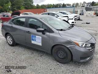 2023 Nissan Versa S with VIN 3N1CN8DV8PL824928, listed as a Copart auction lot 58486015 with Not provided miles and Salvage title. Bid and sale history available at DreamBid. Image 4.