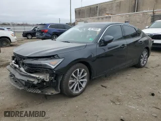 2024 Acura Integra with VIN 19UDE4H28RA024247, listed as a Copart auction lot 48740835 with 10,267 mi miles and Salvage Title. Bid and sale history available at carsss.com. Image 1.
