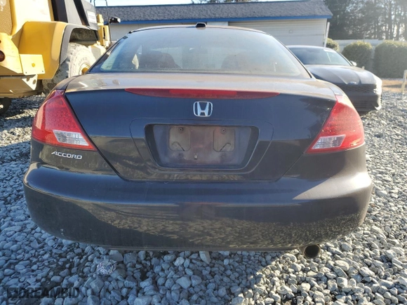 2007 Honda Accord Cpe EX-L with VIN 1HGCM72637A013813, listed as a Copart auction lot 88913445 with 173,742 mi miles and Salvage Title. Bid and sale history available at carsss.com. Image 6.