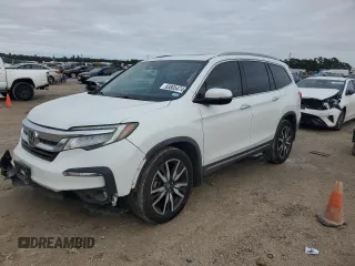 2020 Honda Pilot Elite with VIN 5FNYF6H06LB057172, listed as a Copart auction lot 83805474 with 53,296 mi miles and Salvage title. Bid and sale history available at DreamBid. Image 1.
