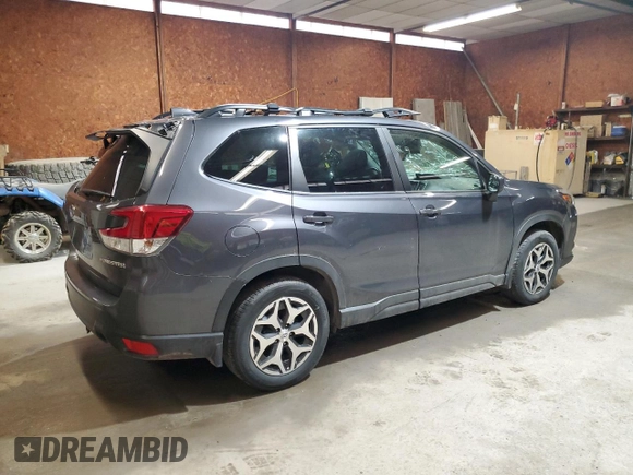 2023 Subaru Forester Premium with VIN JF2SKADC8PH452594, listed as a Copart auction lot 56901525 with 34,424 mi miles and Salvage title. Bid and sale history available at DreamBid. Image 3.