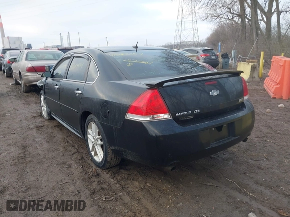 2013 Chevrolet Impala LTZ with VIN 2G1WC5E37D1197771, listed as a IAAI auction lot 41683854 with 119,321 mi miles and . Bid and sale history available at DreamBid. Image 3.