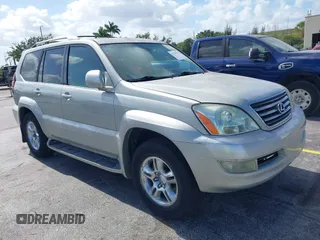 2003 Lexus GX 470 with VIN JTJBT20X530002434, listed as a IAAI auction lot 42176772 with 140,226 mi miles. Bid and sale history available at carsss.com. Image 1.