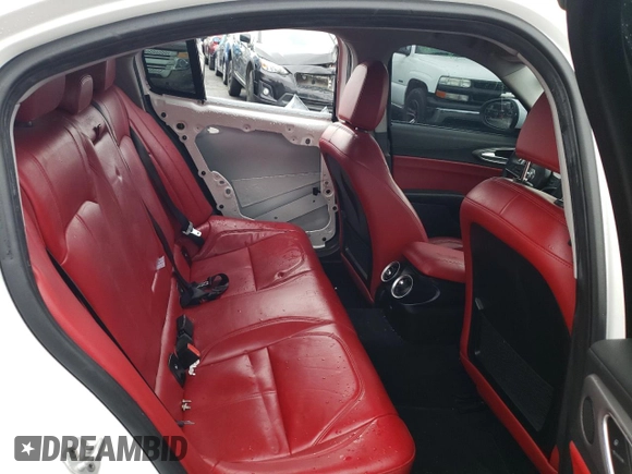2017 Alfa Romeo Giulia with VIN ZARFAEDN1H7541156, listed as a Copart auction lot 73412182 with 50,085 mi miles. Bid and sale history available at carsss.com. Image 10.