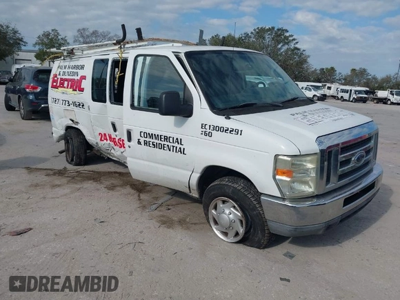 2010 Ford Econoline Cargo Commercial with VIN 1FTNE2EW6ADA38777, listed as a IAAI auction lot 41557940 with 176,936 mi miles and . Bid and sale history available at DreamBid. Image 1.