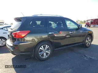 2017 Nissan Pathfinder S with VIN 5N1DR2MN7HC635683, listed as a Copart auction lot 63705305 with 117,287 mi miles and Clean title. Bid and sale history available at DreamBid. Image 3.