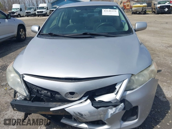 2011 Toyota Corolla L with VIN 2T1BU4EE0BC547772, listed as a IAAI auction lot 42140114 with 180,271 mi miles. Bid and sale history available at carsss.com. Image 6.