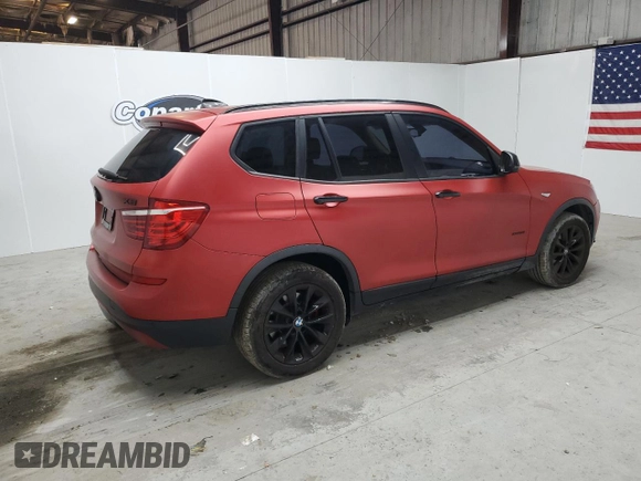 2017 BMW X3 xDrive28i z VIN 5UXWX9C37H0W78030, wystawiony jako Copart lot #45207215 z przebiegiem 75 345 mil mil oraz Czysty tytuł • Clean title. Historia ofert i sprzedaży dostępna na DreamBid. Obrazek 3.