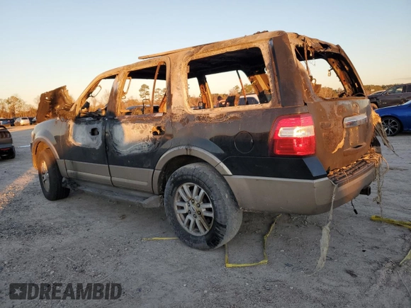 2014 Ford Expedition XLT with VIN 1FMJU1H58EEF46498, listed as a Copart auction lot 41600135 with Not provided miles and Non repairable. Bid and sale history available at DreamBid. Image 2.