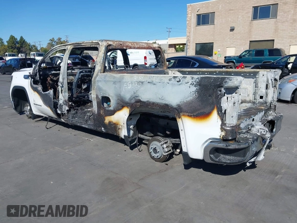 2023 GMC Sierra 1500 with VIN 1GTUUBE83PZ170052, listed as a IAAI auction lot 40598815 with Not Provided miles and . Bid and sale history available at DreamBid. Image 3.