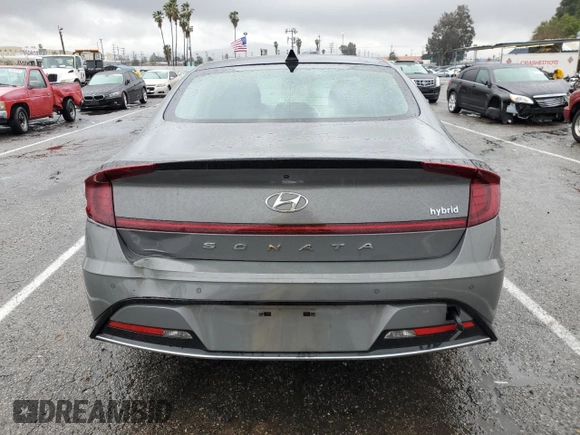 2021 Hyundai Sonata Hybrid Limited with VIN KMHL54JJ6MA020438, listed as a Copart auction lot 43614463 with 34,002 mi miles. Bid and sale history available at carsss.com. Image 6.