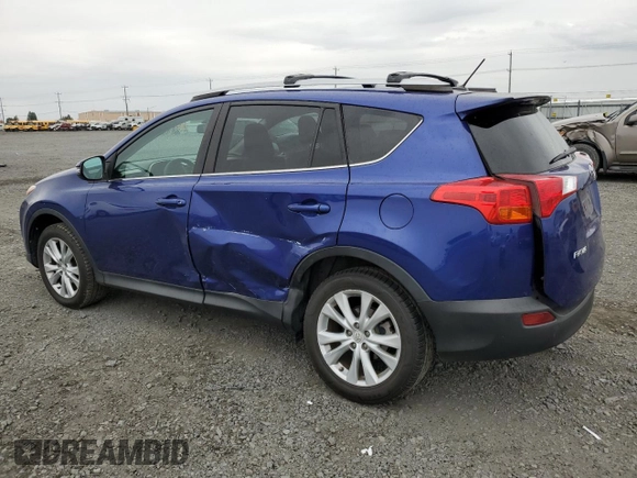 2014 Toyota RAV4 Limited with VIN 2T3DFREV2EW183123, listed as a Copart auction lot 65645535 with 74,997 mi miles and Salvage title. Bid and sale history available at DreamBid. Image 2.