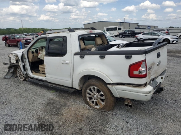 2007 Ford Explorer Sport Trac Limited with VIN 1FMEU33827UA02635, listed as a Copart auction lot 55343155 with 240,339 mi miles and Salvage title. Bid and sale history available at DreamBid. Image 2.